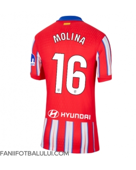 Atletico Madrid Nahuel Molina #16 Tricou Fotbal Replică 2024-25 Femei Acasa